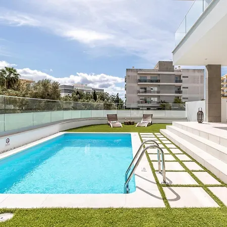 Casa Maragem - Apartamento T3 Com Jardim E Piscina Privada * Portimao